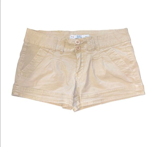 Celeb Pink Short Shorts Khaki 7 - Picture 1 of 3